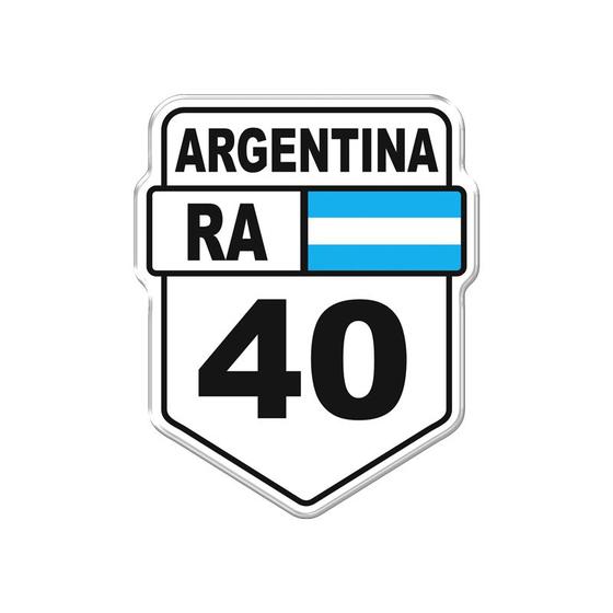 Imagem de Adesivo Decorativo em relevo fácil aplicação ARGENTINA
