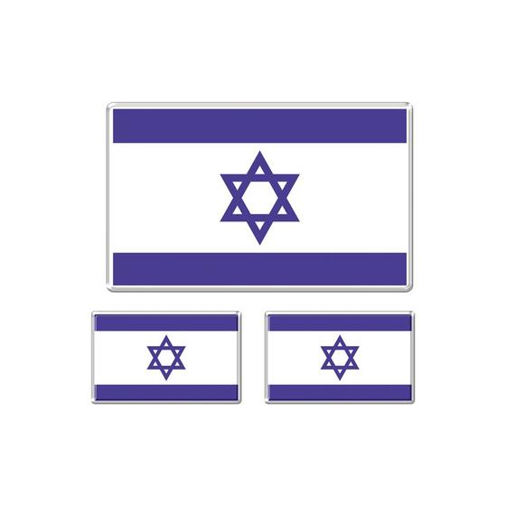 Imagem de Adesivo Decorativo em relevo fácil aplicação  ISRAEL