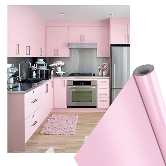 Imagem de Adesivo Decorativo Parede Impermeável Envelopamento Móveis Geladeira Fogão Vinil Autocolante 3m x 50cm