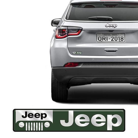 Imagem de Adesivo Emblema Jeep, Cherokee, Renegade, Compass Resinado