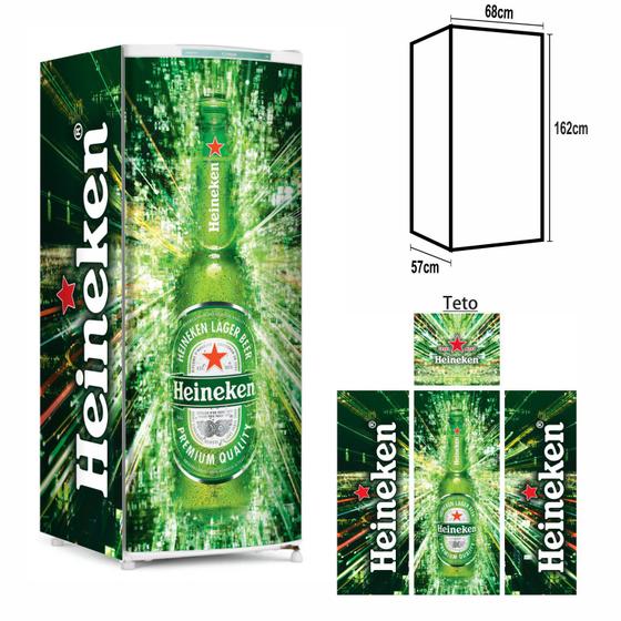 Adesivo Envelopamento Geladeira HK067 M162 Menor preço em Adesivo Envelopamento Geladeira HK067 M162