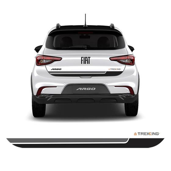 Imagem de Adesivo Friso Porta-Malas Emblema Fiat Argo Trekking Preto