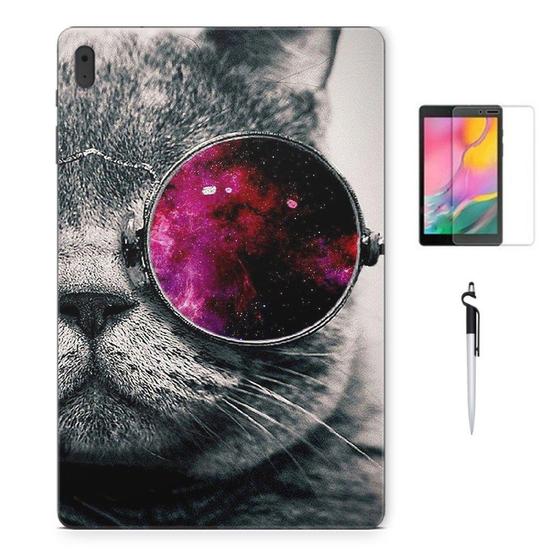 Imagem de Adesivo Galaxy S7 FE Gato Cosmico Com Película e Caneta