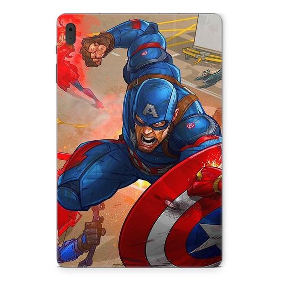 Imagem de Adesivo Galaxy S7 T875 Capitão America 2 Can/Pel