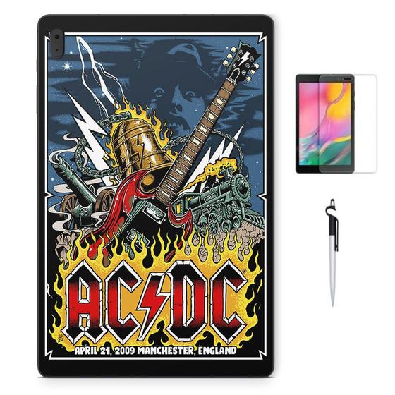 Imagem de Adesivo Galaxy Tab S8 Plus SM-X806 ACDC AC/DC Com Película e Caneta