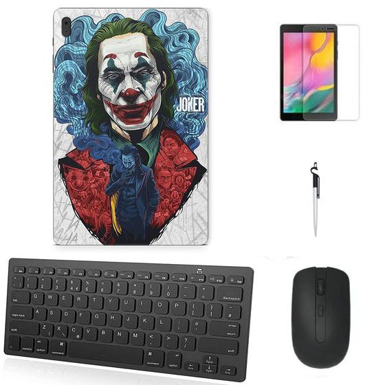 Imagem de Adesivo Galaxy Tab S8 Plus SM-X806 Coringa 1 /Tecl/Mou/Can/Pel Preto