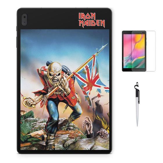 Imagem de Adesivo Galaxy Tab S8 Plus SM-X806 Iron Maiden Com Película e Caneta