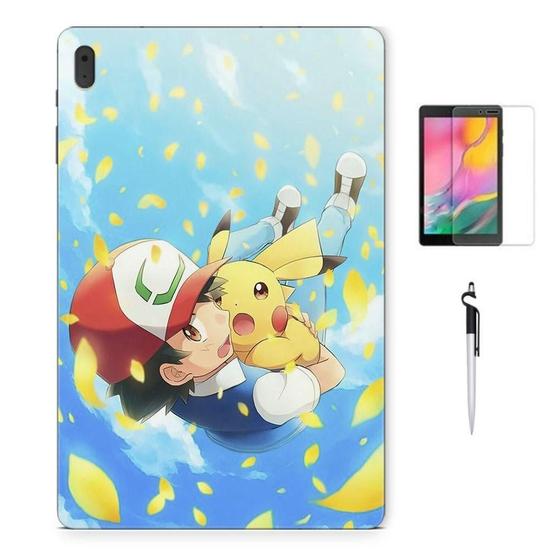 Imagem de Adesivo Galaxy Tab S8 Plus Sm-X806 Pokémon Pikachu Película