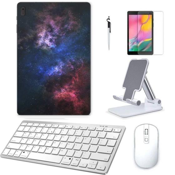 Imagem de Adesivo Galaxy Tab S8 SM-X7068 Cosmos 3 /Sup/Tecl/Mou/Can/Pel Branco