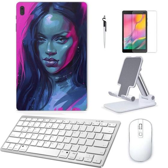 Imagem de Adesivo Galaxy Tab S8 Sm-X7068 Rihanna /Sup/Tecl/Mou/Can/Pel