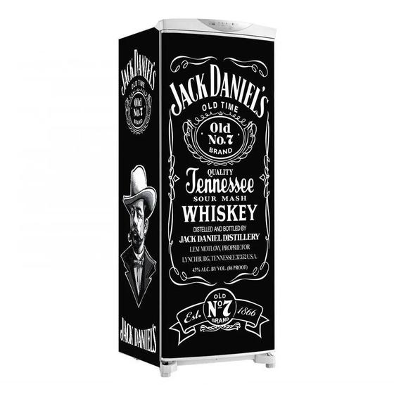 Imagem de Adesivo Geladeira Envelopamento Total Jack Daniels Coronel