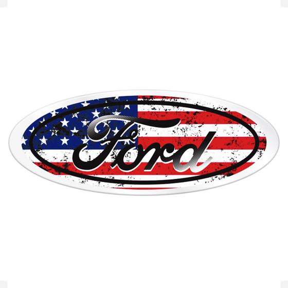 Imagem de Adesivo Grade Compatível C/ F250 Estados Unidos Emblema 