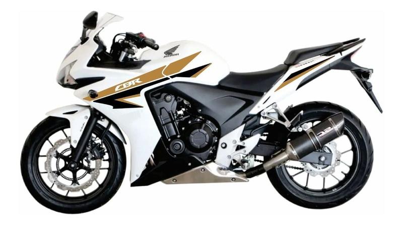 Imagem de Adesivo Honda Cbr 500r 2014 Lateral 3 M Modelo 1