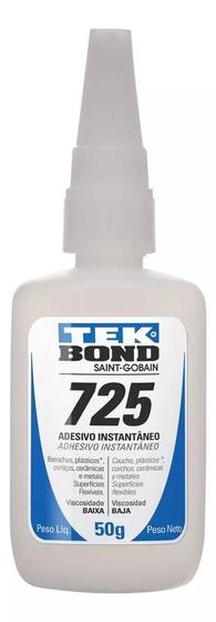 Imagem de Adesivo Instantâneo 725 Tekbond 50g