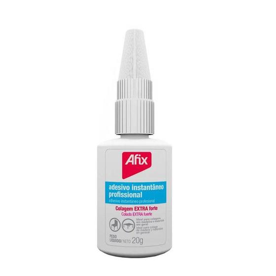 Imagem de Adesivo Instantâneo Multiuso Colagem Extra Forte 20g Afix