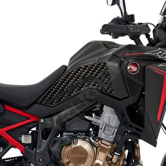 Imagem de Adesivo Lateral Tanque Africa Twin Crf 1100 L - FIBRA DE CARBONO