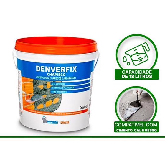 Imagem de Adesivo Liquido Para Chapisco 18Lt Denverfix