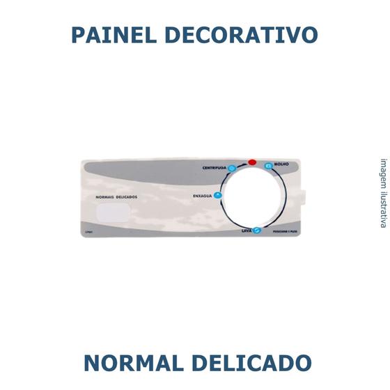 Imagem de Adesivo Membrana Painel Decorativo lavadora Normal Delicado
