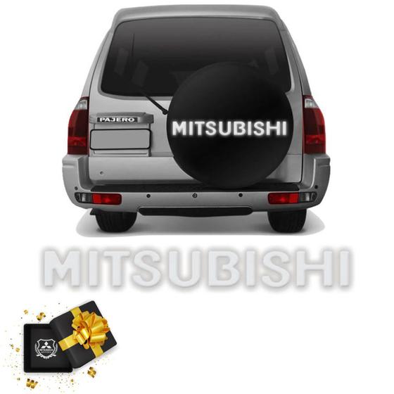 Imagem de Adesivo Mitsubishi Resinado Pajero Tr4 Prata Refletivo