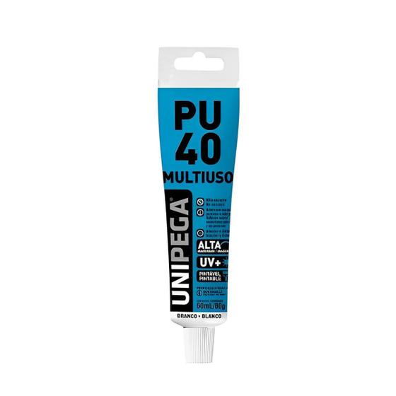 Imagem de Adesivo Multiuso PU 40 Branco 80g Unipega