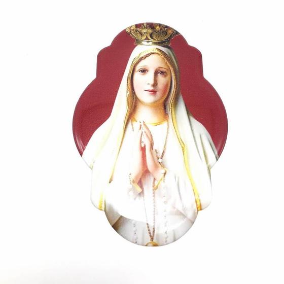 Imagem de Adesivo Nossa Senhora De Fátima Resinado