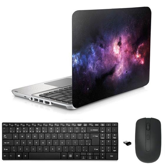 Imagem de Adesivo Notebook 13,3" Cosmos 1/Tecl/Mouse Preto