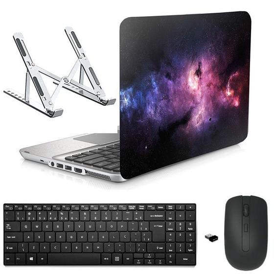 Imagem de Adesivo Notebook 14" Cosmos 2/Sup/Tecl/Mouse Preto