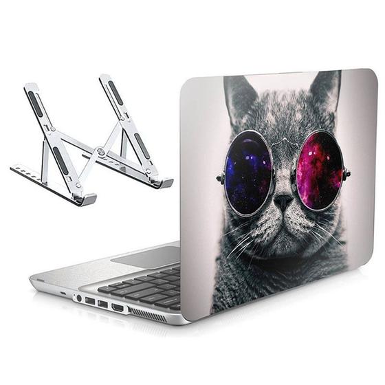 Imagem de Adesivo Notebook 15" Gato D1 e Suporte