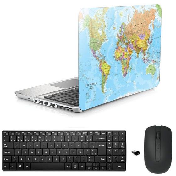 Imagem de Adesivo Notebook 15" Wide Atlas/Sup/Tecl/Mou Preto