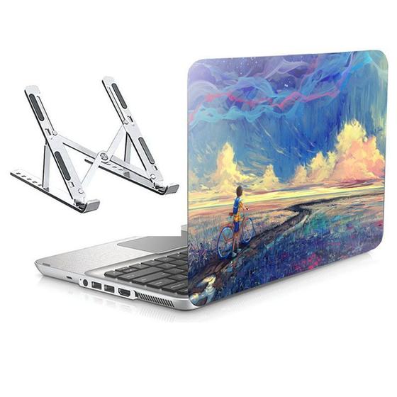 Imagem de Adesivo Notebook 15" Wide Impressionismo e Suporte