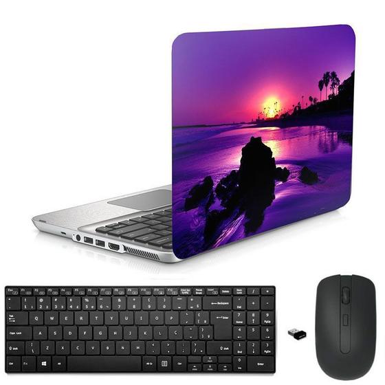 Imagem de Adesivo Notebook 15,6" Sol/Tecl/Mouse Preto