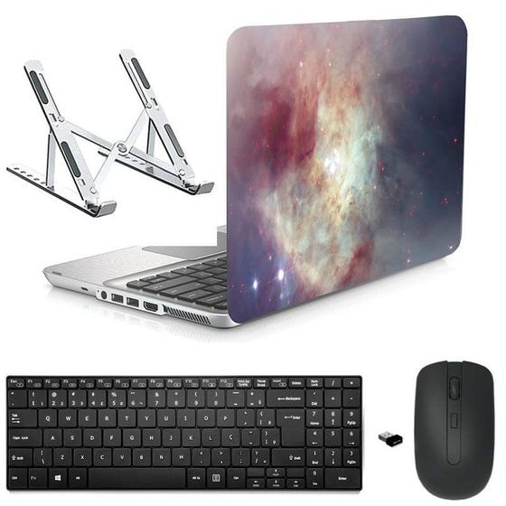 Imagem de Adesivo Notebook 17" Cosmos 3/Sup/Tecl/Mouse Preto