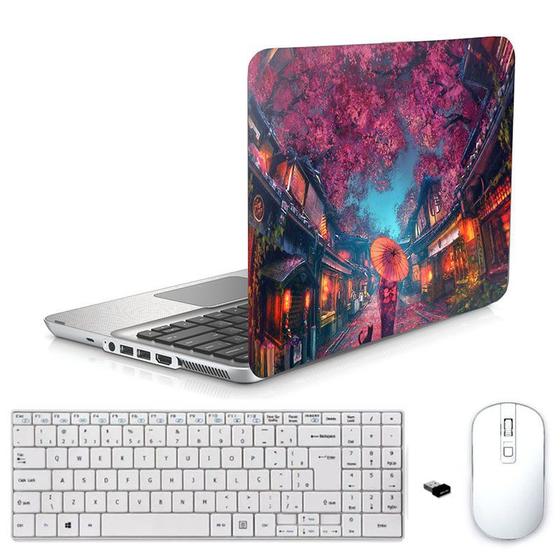 Imagem de Adesivo Notebook Asus 14" Japão Tecld Mou Branco