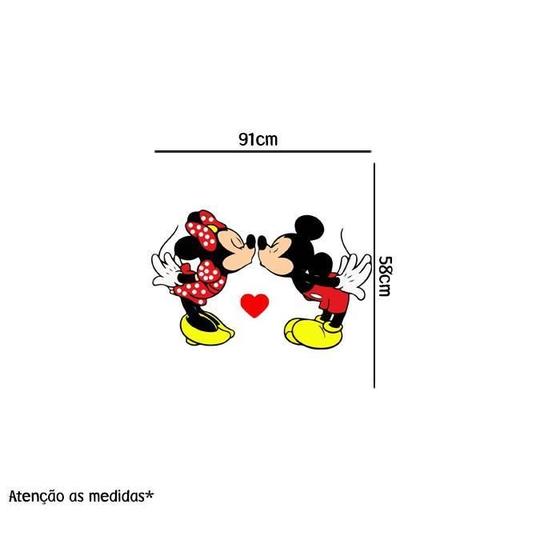 Imagem de Adesivo Para Box Minnie E Mickey Colorido