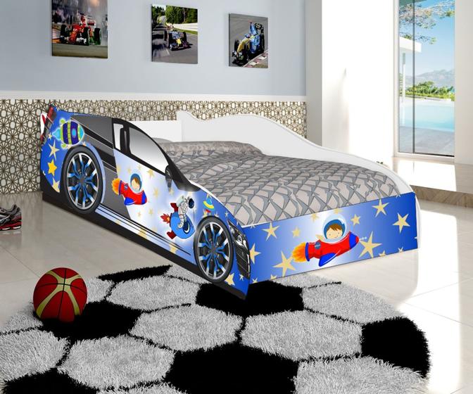 Imagem de Adesivo para cama carro infantil Astronauta