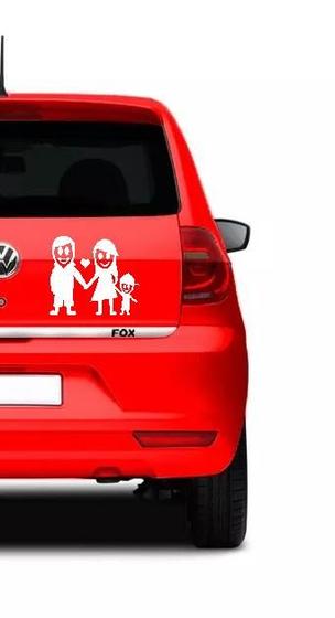 Imagem de Adesivo para Carro Familia Feliz Mod57