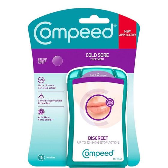 Imagem de Adesivo Para Herpes Labial Compeed Cold Sore - 15 Unidades