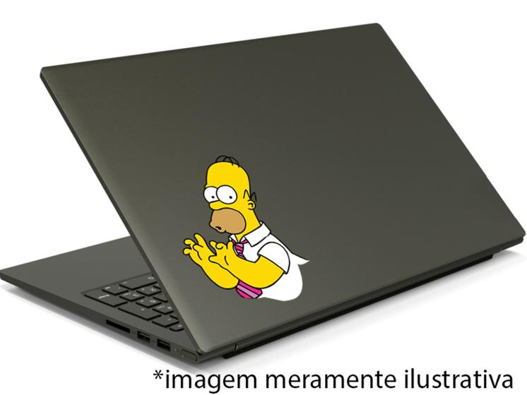 Imagem de Adesivo para Notebook Simpson com Gravata