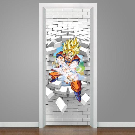 Adesivo Para Porta Dragon Ball 3D 42 Goku Ssj - 215x90cm - Mix Adesivos - Adesivo para Porta - Magazine Luiza Adesivo Para Porta Dragon Ball 3D 42 Goku Ssj - 215x90cm - Mix Adesivos - Adesivo para Porta - Magazine Luiza