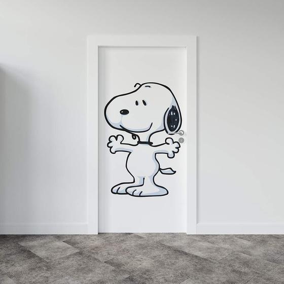 Imagem de Adesivo para Porta Snoopy Mod01