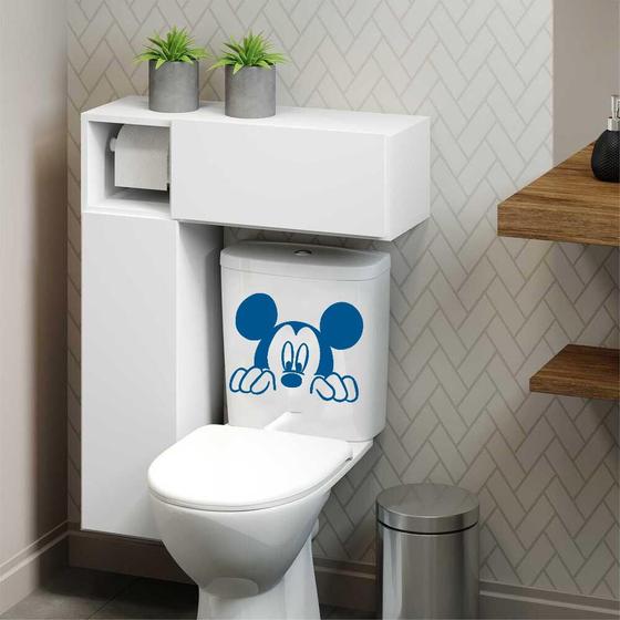 Imagem de Adesivo para Vaso Sanitário Mickey Decoração Casa Adesivo de Parede Adesivo de Porta 