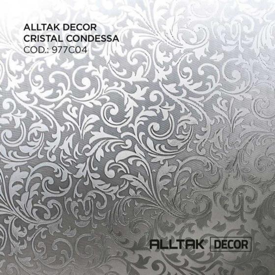 Adesivo para Vidro Box Janelas Pelicula Vinil Jateado Decor Cristal 1,00 X 0,61 Menor preço em Adesivo para Vidro Box Janelas Pelicula Vinil Jateado Decor Cristal 1,00 X 0,61