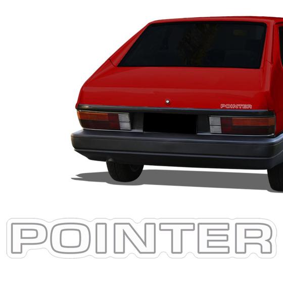Imagem de Adesivo Passat GTS Pointer 1986/1987 Emblema Traseiro