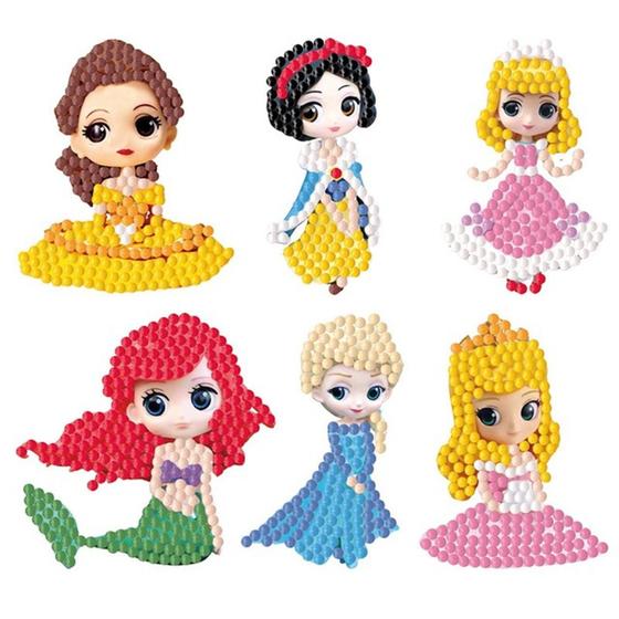 Imagem de Adesivo Pintura Brinquedo Infantil Diamante Strass Criança