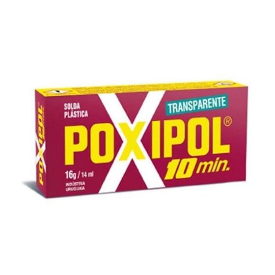 Imagem de Adesivo Poxipol Transparente 16g / 14ml