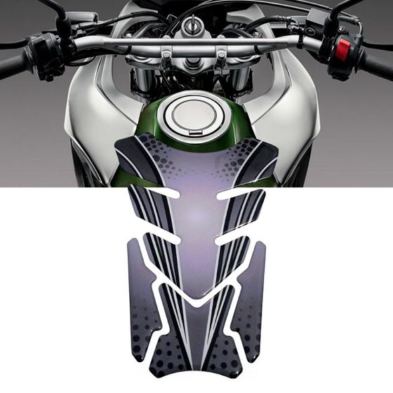 Adesivo Protetor De Tanque Tank Pad para Moto Universal Cinza Yamaha ...