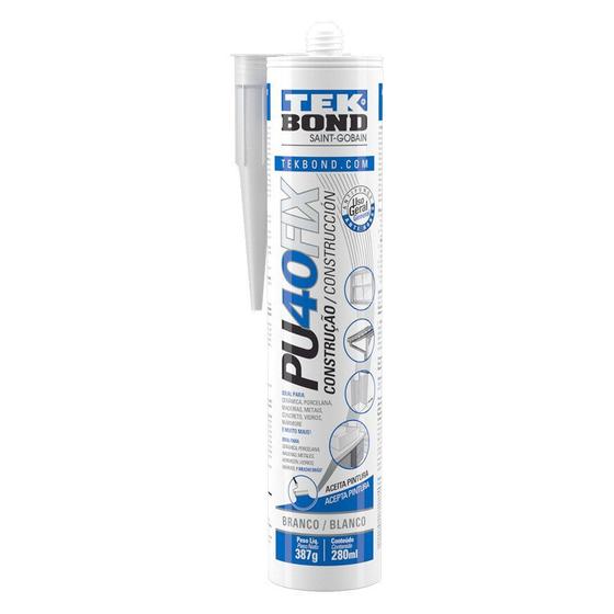 Imagem de Adesivo PU40 Fix Branco 280ML - TekBond