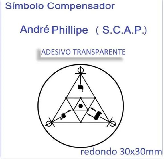 Imagem de Adesivo Radiônico André Phillipe Scap 30 Unid