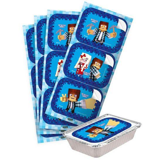 Imagem de Adesivo Retangular Authentic Games - Festcolor - 12Un