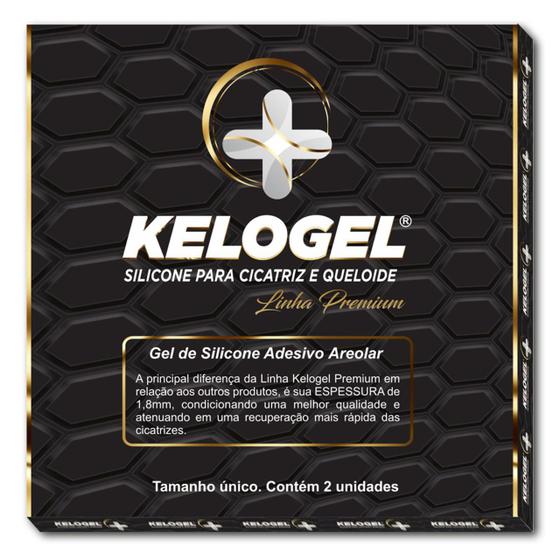 Imagem de ADESIVO SILICONE AREOLAR 8CMx8CM ESP.1.8MM PREMIUM KELOGEL